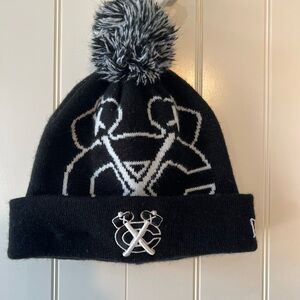 Kids Blackhawks beanie